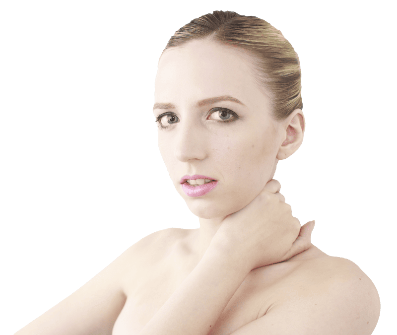 Woman girl portrait
