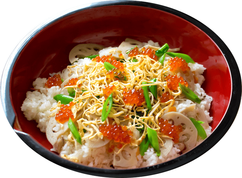 Chirashi sushi