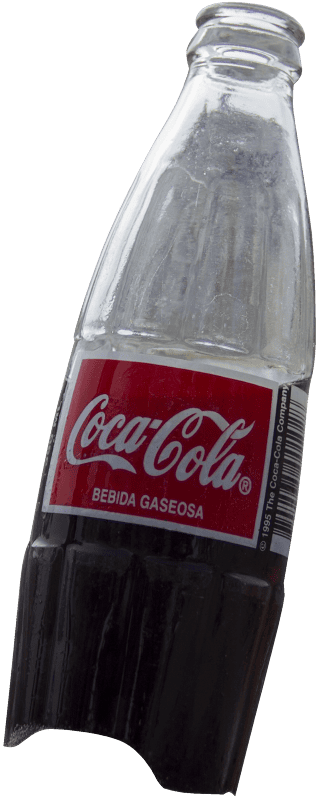 Soft drink sand bottle