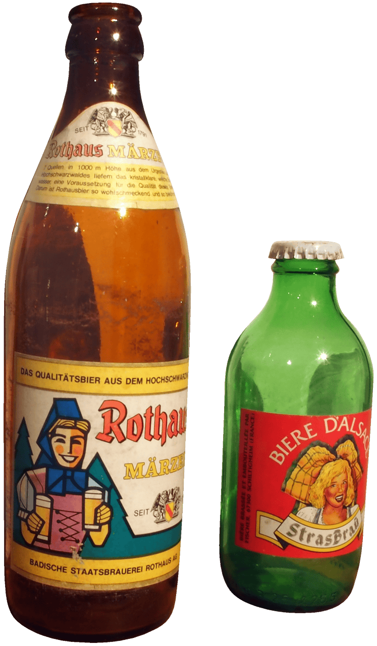Musee europeen de la biere rothaus and biere d alsace strasbrau beer bottles pho