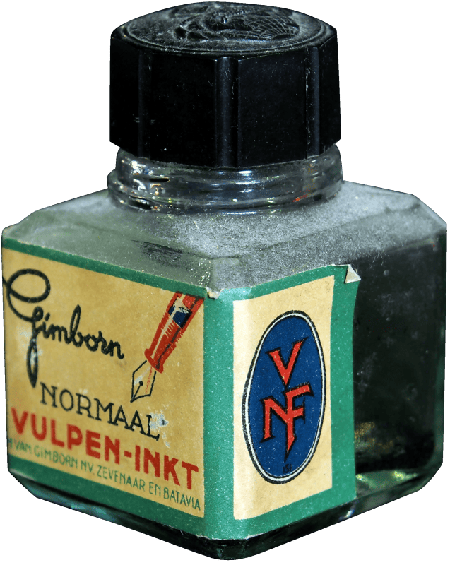 Gimborn normaal vulpen inkt inktpotje foto 3