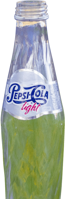 Cola pepsi glass
