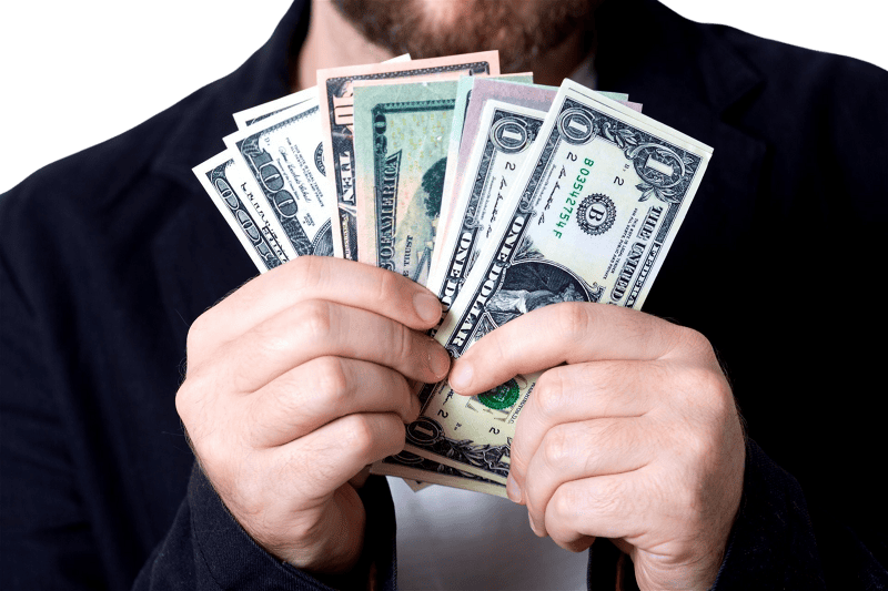 United states dollar bills
