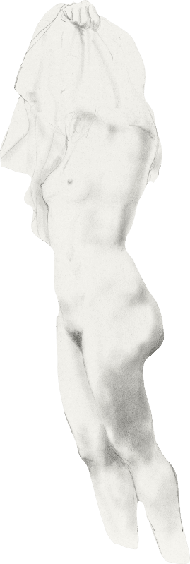 Naked Woman Showing Her Breasts Vintage Erotic Art Standing Female Nude By Arman