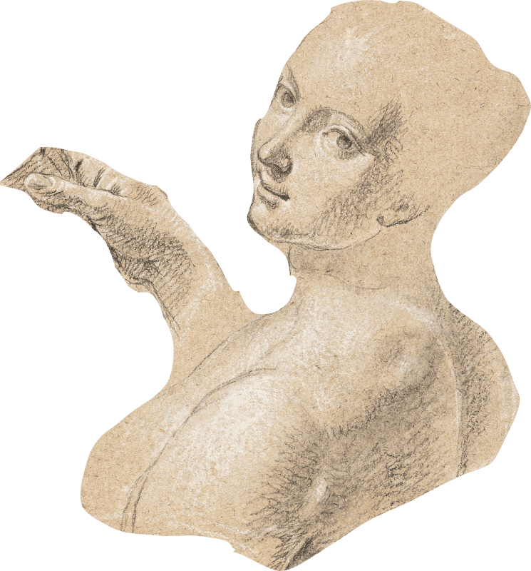 Naked Woman Posing Sensually Vintage Erotic Art Verona Sketchbook Female Nude Lo