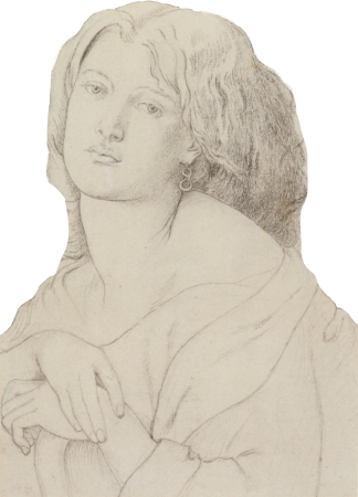Dante Gabriel Rossetti Fanny Cornforth Graphite On Paper 1869 Illustration