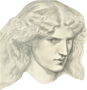 Annie Miller By Dante Gabriel Rossetti 1828 1882 Illustration