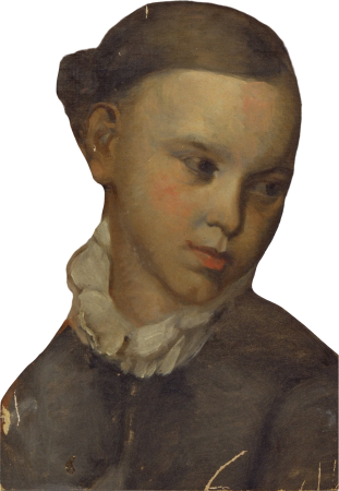 Filip Frohlich Dekliski Portret Illustration