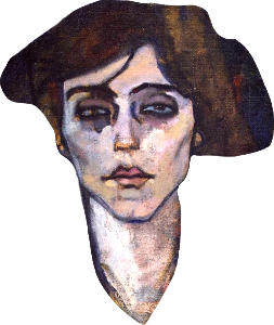 Amedeo Modigliani 1907 Portrait Of Maude Abrantes Oil on Canvas 81 X 54 Cm Reube