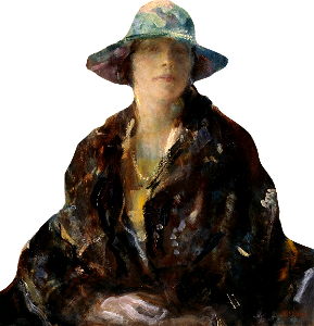 Ambrose Mcevoy Portrait Of Mrs Claude Johnson Illustration