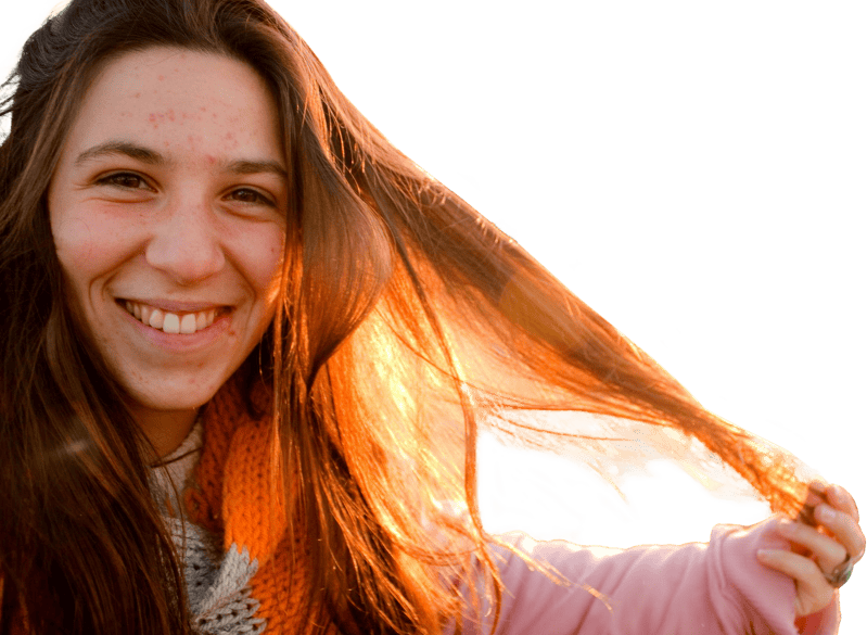 Happy woman