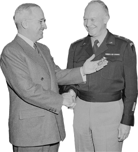President Truman Presents Gen Dwight Eisenhower With The Third Oak Leaf Cluster  Original