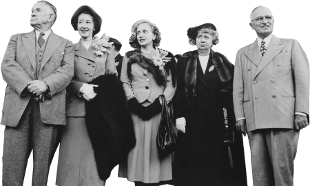 President And Mrs Harry S Truman Vice President Elect Alben W Barkley Mrs Max Tr Original