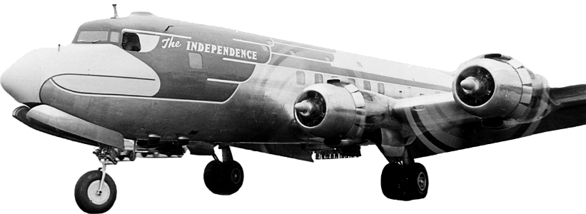 Photograph Of President Truman S Airplane The Independence Preparing To Leave Wa Original