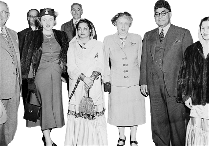 Photograph Of President Truman And Pakistani Prime Minister Liaquat Ali Khan In  Original