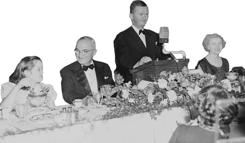 Photograph Of President Truman And His Daughter Margaret During A Father Daughte Original