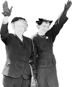 Photograph Of First Lady Bess Truman And Margaret Truman Waving Goodbye To The P Original