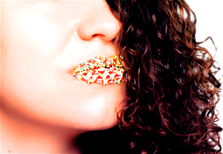 Womans Multicolored Ball Lipstick