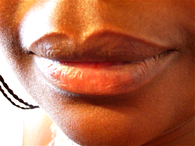 Lips African Woman