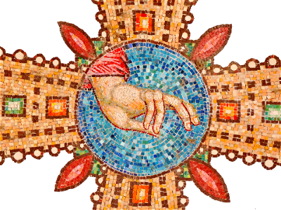 Hand Mosaic Art