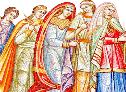 Fine Arts Medieval Mosaic