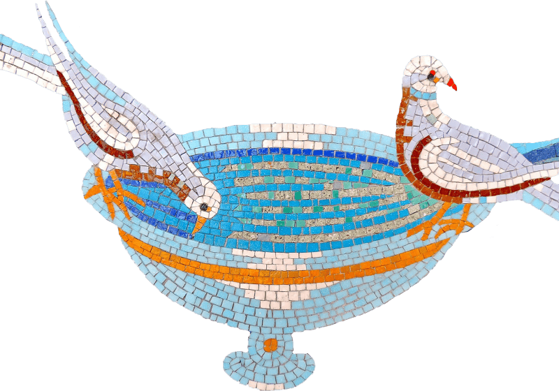 Birds Dove Fountain