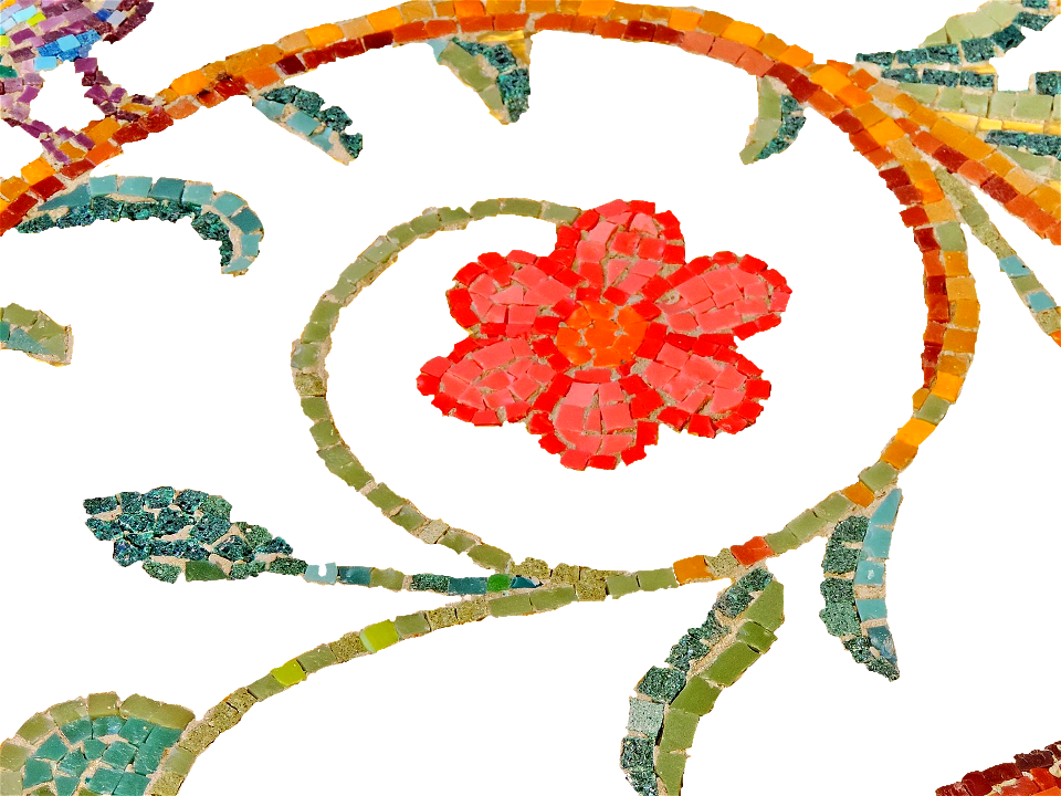 Arabesque Colorful Flower