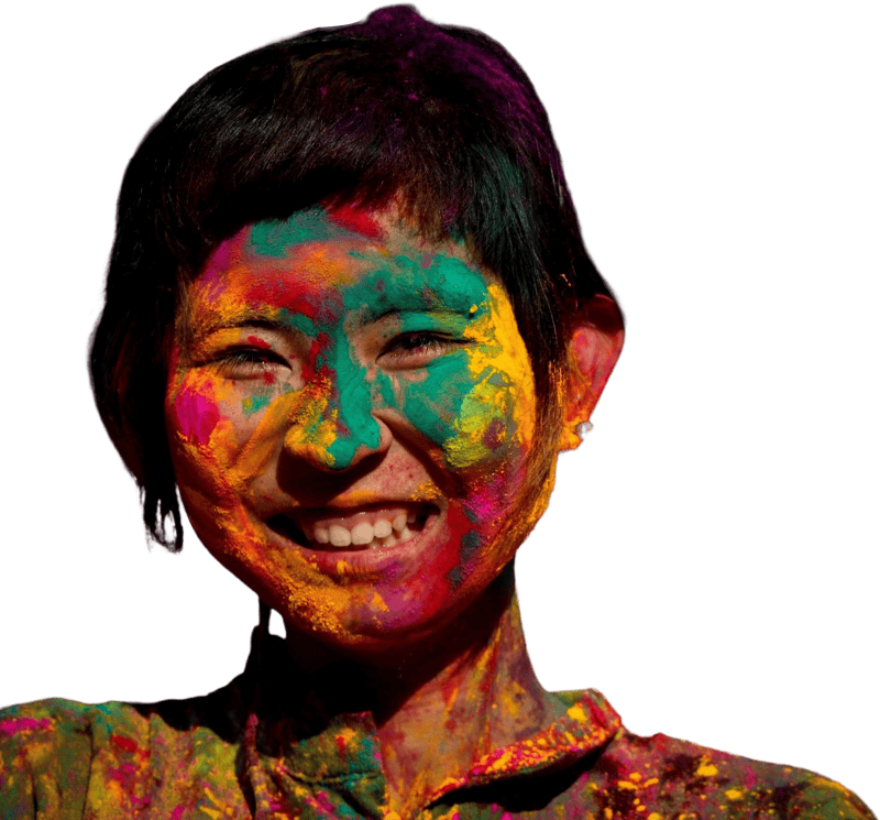 Colorful Holi