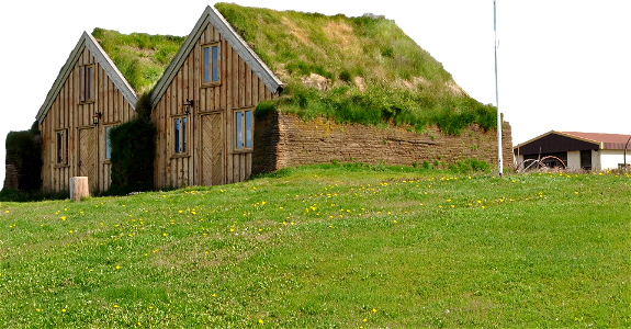 Iceland Hut Building