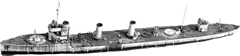 SMS G 102 as a target ship