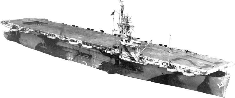 USS Tulagi CVE 72 at Anchor Off Norfolk Virginia Usa on 18 May 1944 80 G 230516  Original