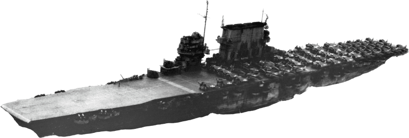 USS Saratoga CV 3 Underway at Sea on 16 June 1944 Nnam 1996 488 012 021