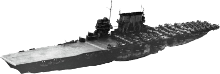 USS Saratoga CV 3 Underway at Sea on 16 June 1944 Nnam 1996 488 012 021