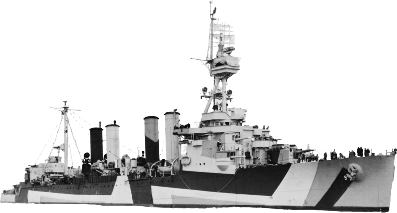 USS Richmond Cl 9 Off the Puget Sound Naval Shipyard on 24 June 1944 19 N 67552  Original