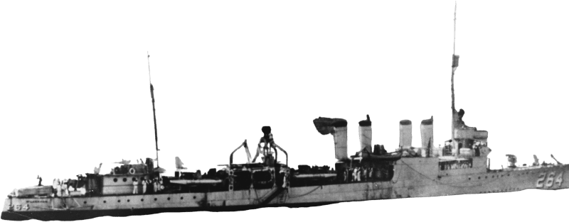 USS Mclanahan DD 264 Circa in 1939 1940 Nh 82140