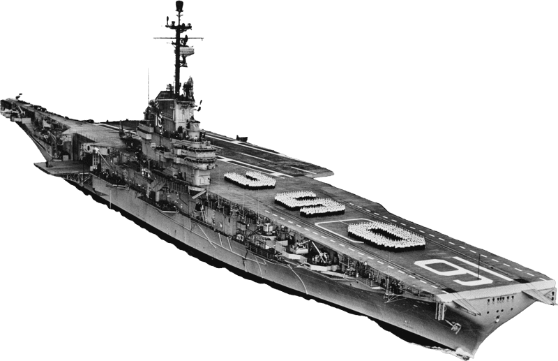 USS Lexington CVA 16 Arriving in San Francisco Bay Circa Early 1958 Nh 97496 Pho Original