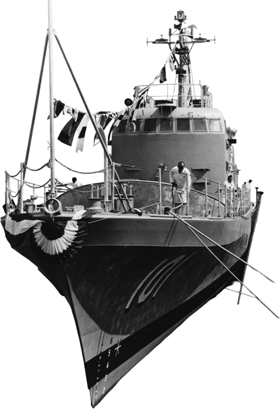 USS Green Bay Pg 101 in Sturgeon Bay in June 1969
