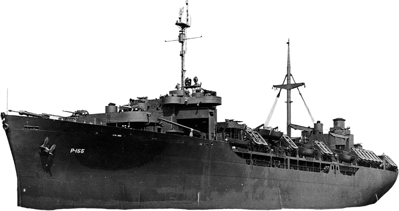 USS General a W Brewster Ap 155 Circa in 1945