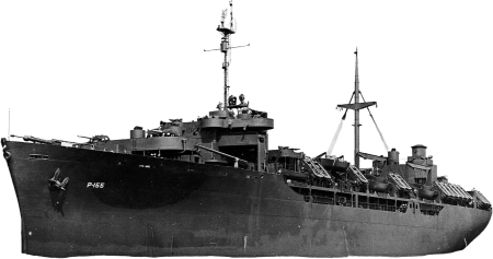 USS General a W Brewster Ap 155 Circa in 1945