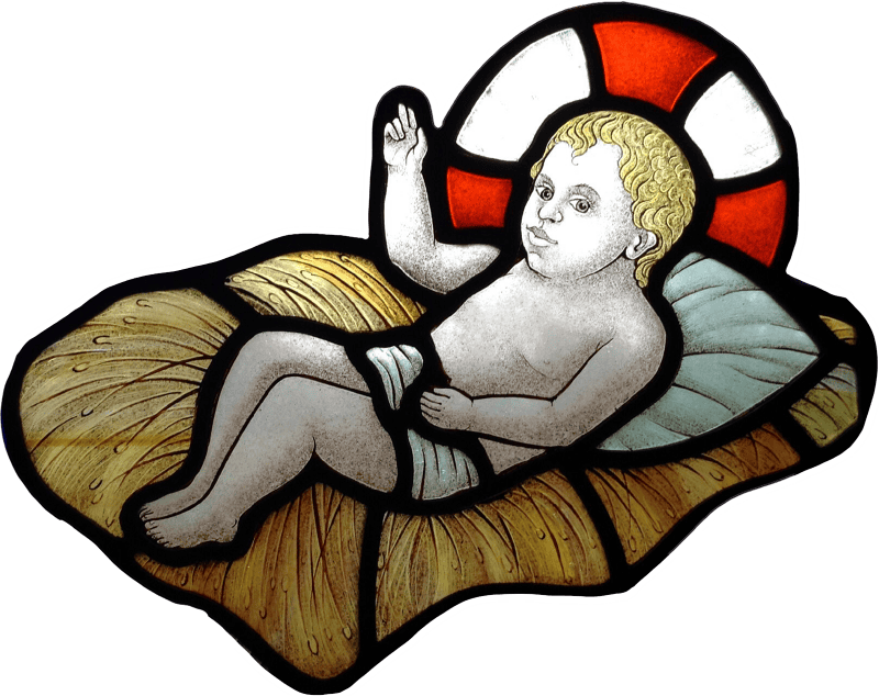 Church Window Christ