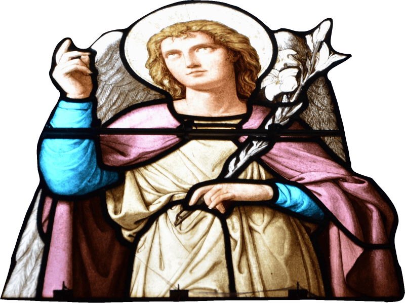 Belief Stained Glass Windows Brightly Colored Church