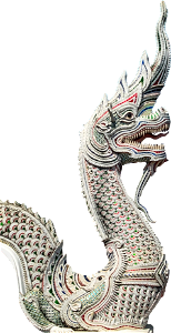 Dragons Sculpture North Thailand