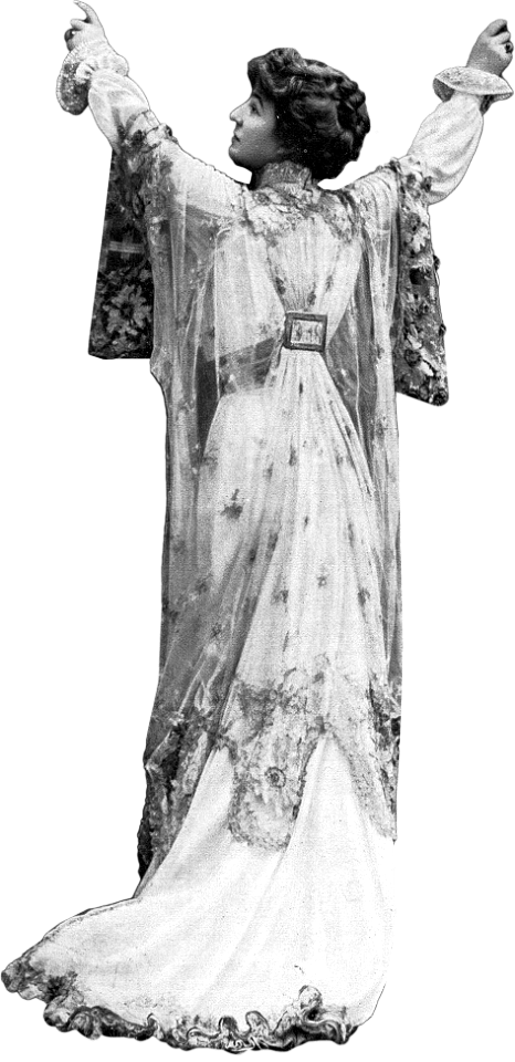 Tea Gown par Redfern 1907