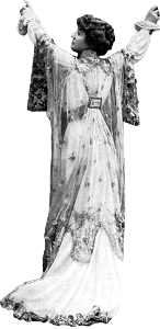 Tea Gown par Redfern 1907