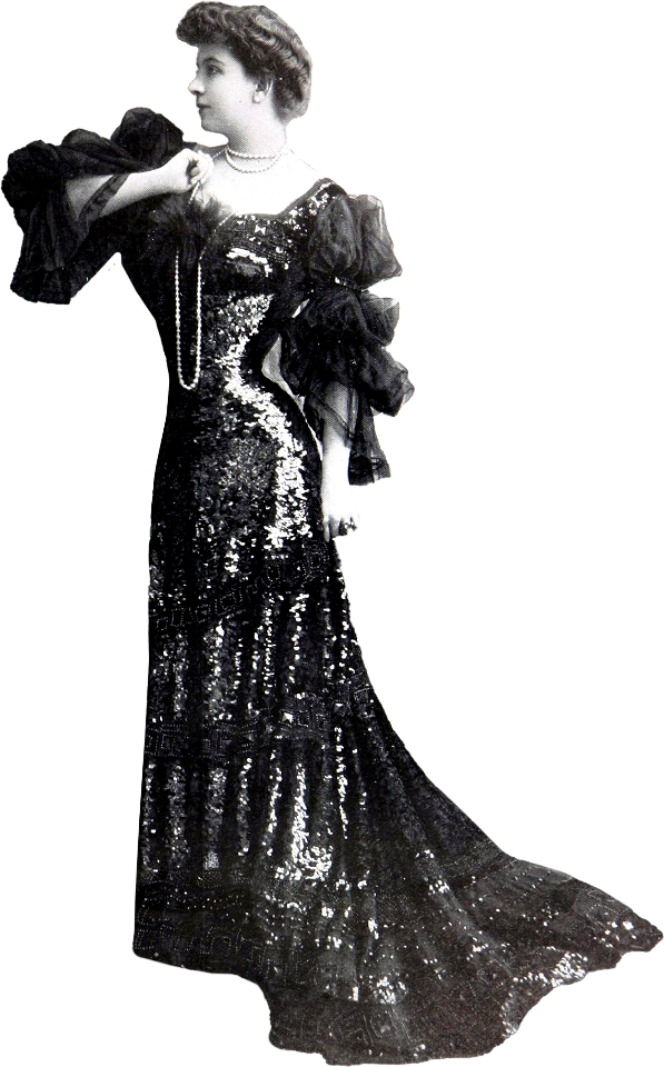 Robe du Soir par Redfern 1904