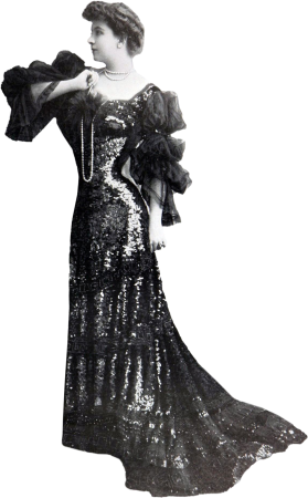 Robe du Soir par Redfern 1904