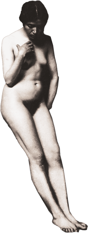 Nude Photography Nude D Antino 1890 by Paolo Michetti Original From the Rijksmus
