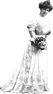 Amelie Dieterle au Theatre 1905 dans Coeur de Moineau