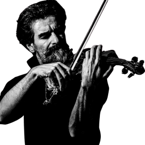 Man playing violion