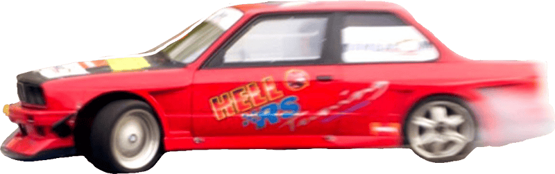 BMW E30 Race Car Drifting